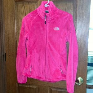 Pink north face fleece